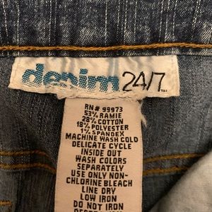 Women’s plus sized jeans